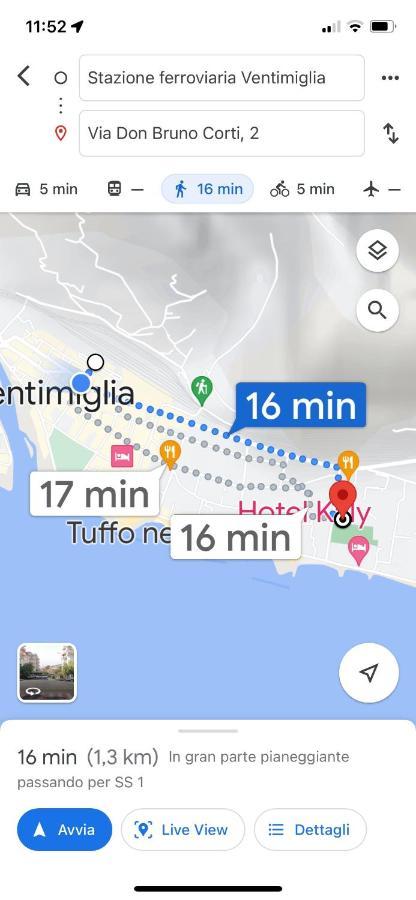 Casa Di Bea Lejlighed Ventimiglia Eksteriør billede